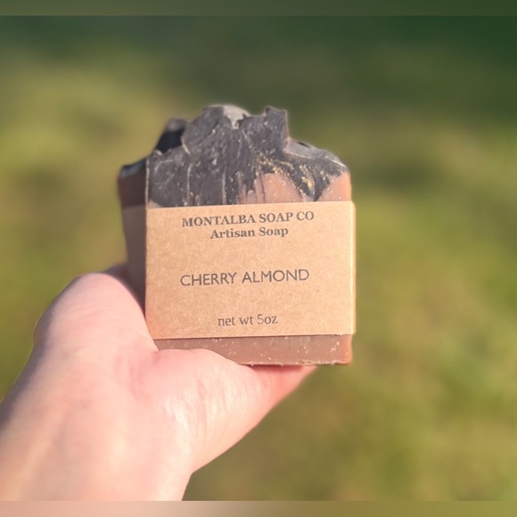 Artisan Soap - Cherry Almond Handcrafted, by me ❤️ - Picture 2 of 3